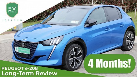 Video: Long-Term Review of the PEUGEOT e-208 - 4K