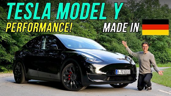 Video: Tesla Model Y Performance from Berlin Giga REVIEW - the supercar EV SUV
