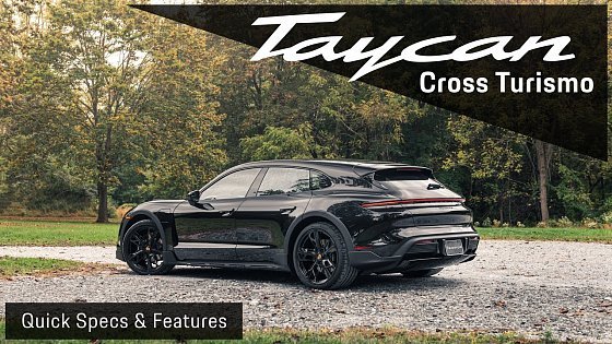 Video: Porsche Taycan Cross Turismo Walk Around