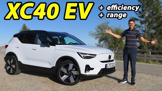 Video: 2024 Volvo XC40 update driving REVIEW - RWD or AWD with better range!