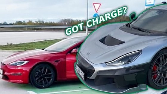 Video: See The Rimac Nevera Beat The Tesla Model S Plaid