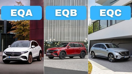 Video: Mercedes EQA vs EQB vs EQC | ELECTRIC COMPARISON!