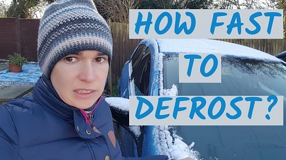 Video: DEFROSTING the Renault Zoe | PREHEATING an Electric Car
