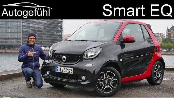 Video: Smart fortwo EQ Cabrio FULL REVIEW with sustainability feature - Autogefühl
