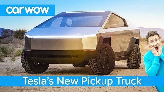 Video: All-new Tesla Pickup Truck 2021 - see why the Cybertruck EV is an F150 Raptor slayer!