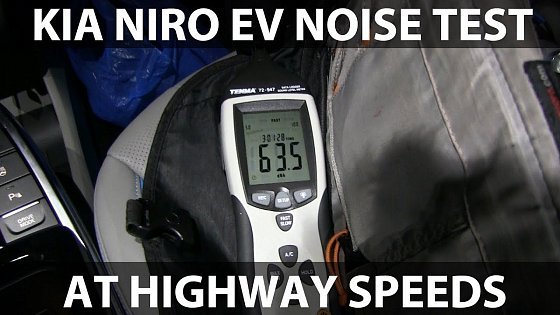 Video: Kia Niro EV highway noise test
