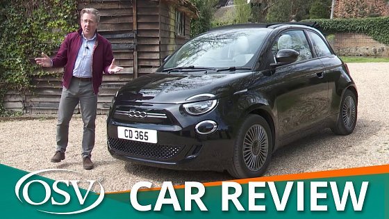 Video: New Fiat 500 Convertible In-Depth Review 2022 - Best Soft Top EV?