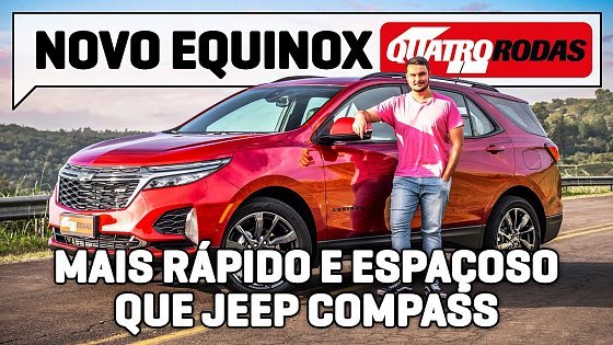 Video: Chevrolet Equinox RS não é SUV esportivo, mas anda mais que Compass e Corolla Cross