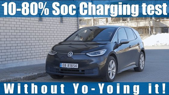 Video: VW ID.3 Pro (58kWh) 10-80% SOC Charging Speed &amp; Time Test!