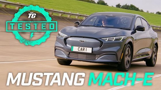 Video: Ford Mustang Mach-E Review: Interior, Price, Range &amp; 0-60mph Test | Top Gear Tested