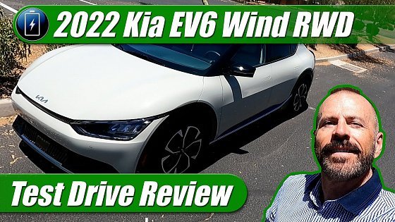Video: 2022 Kia EV6 Wind RWD: Test Drive Review