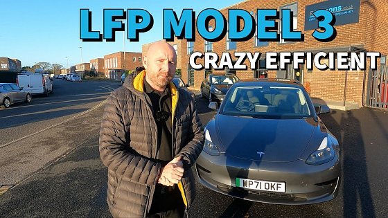 Video: New Battery! Tesla Model 3 Standard Plus with 60kwh LFP. Range, efficiency and charging review. Sr+