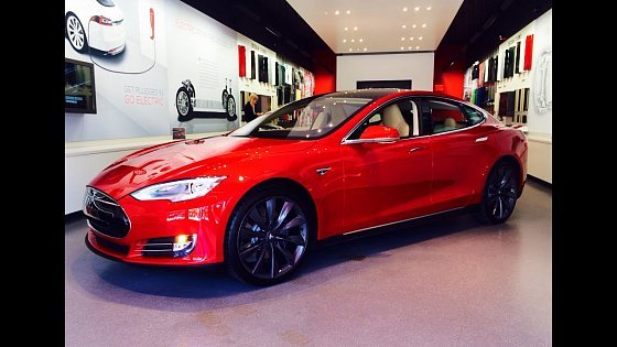 Video: 2014 Tesla Model S 85kWh Exterior &amp; Interior Full In Depth Review