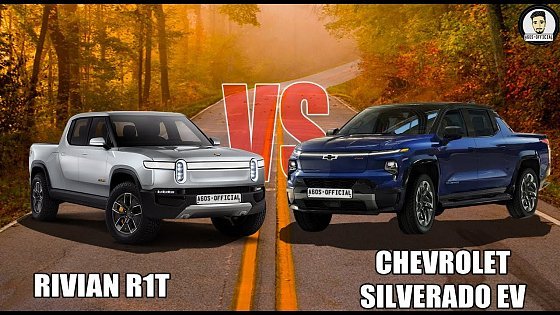 Video: Chevy Silverado EV vs Rivian R1T. Exterior &amp; Interior Comparison #chevysilveradoev #rivianr1t