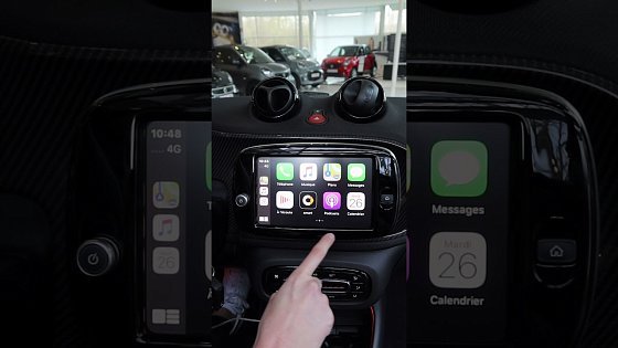 Video: smart EQ 2021 Apple car play #smart #officialdealer #apple #applecarplay #electric