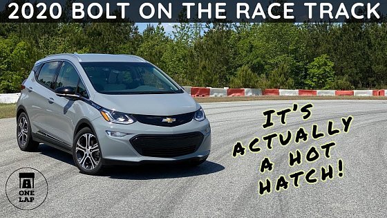 Video: One Lap in Chevrolet Bolt EV the on The Race Track!