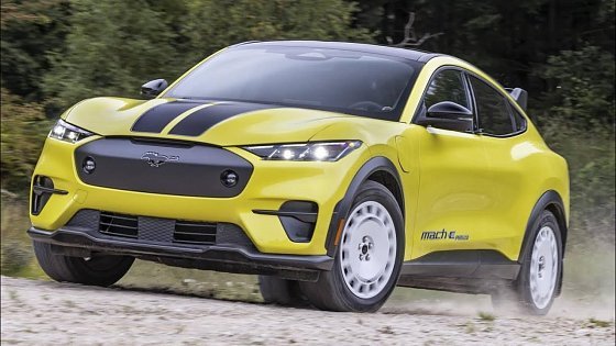 Video: 2024 Ford Mustang Mach E-Rally | New Off-road | Electric SUV | GT Performance Trim