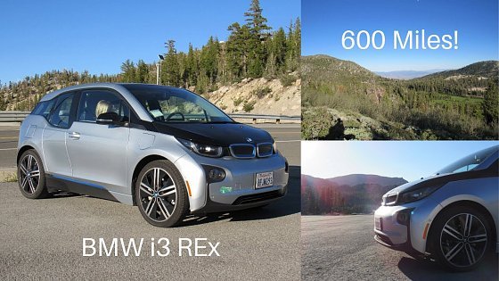 Video: 2015 BMW i3 REx 60 Ah - 600 Mile Road Trip With Stats!