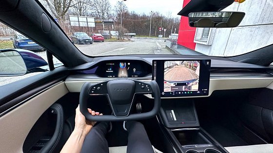 Video: 2023 Tesla Model S Plaid Test Drive POV | Ambience Binaural Sound