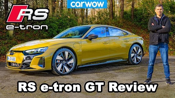 Video: Audi RS e-tron GT 2021 in-depth review...see how I broke it. Oops!