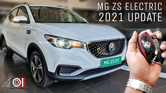 Video: 2021 MG ZS EV Updated Model | New On Road Price | Range | Features | Interior | Sunroof