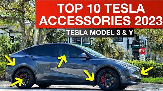 Video: 10 Must-Have Tesla Model Y and Model 3 Accessories for 2023 You Didn&#39;t Know You Needed!
