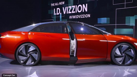 Video: Volkswagen concept car I.D. VIZZION Showclip