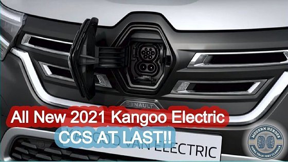 Video: 2021 Renault Kangoo E-Tech Electric announced with impeccable timing. IT HAS RAPID CHARGING AT LAST!