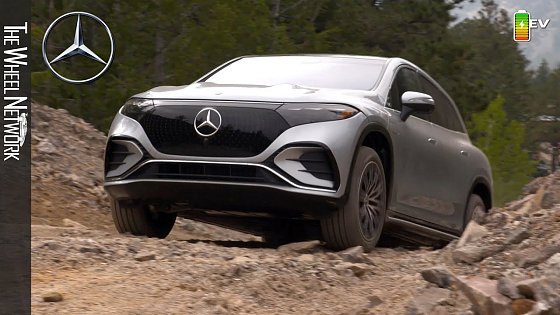 Video: 2023 Mercedes-Benz EQS SUV 450 4MATIC | High-tech Silver | Road &amp; Trail Driving, Interior, Exterior