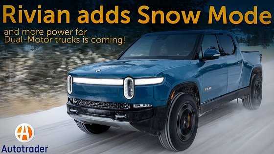 Video: Rivian adds Snow Mode and drops a battery pack option