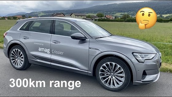 Video: Audi etron 50 real life range test - Is it good?