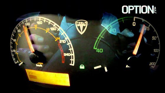 Video: 195 km/h en Tesla Roadster Sport 2.5 (Option Auto)