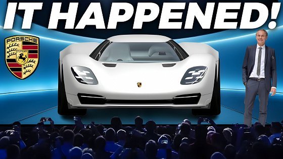 Video: Porsche Just Announced An INSANE New Supercar &amp; SHOCKS The Entire Industry!