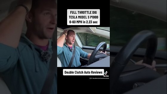 Video: Full Throttle Dig: Tesla Model S P100D: Full Review @ #doubleclutchautoreviews #tesla #car #fullsend