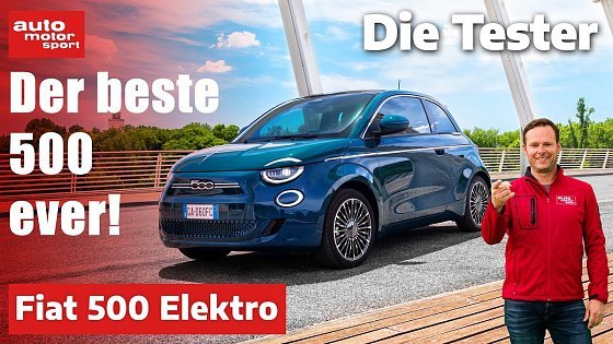Video: Fiat 500 Elektro: Der beste 500 ever! - Test | auto motor und sport