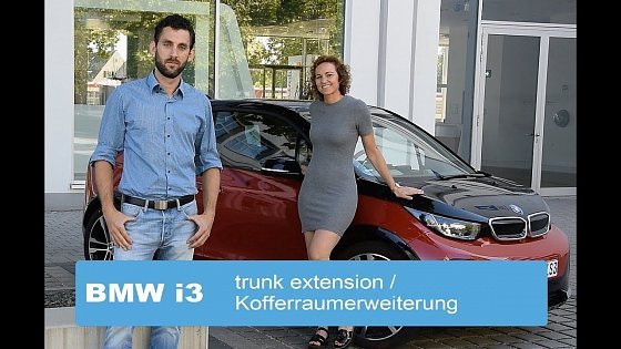 Video: BMW i3 BEV trunk extension / Kofferraumerweiterung