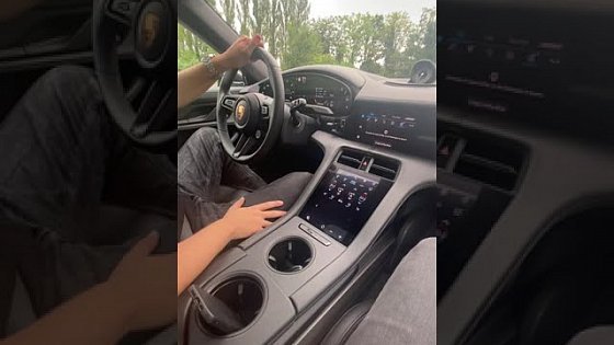 Video: PORSCHE TAYCAN TURBO S! ⚡ | INTERIOR POV DRIVE