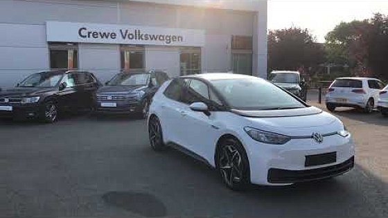 Video: Brand New Volkswagen ID.3 Life Pro Performance 58kWh (204PS) in Glacier White Metallic