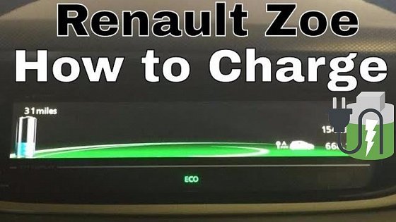 Video: How to Charge Renault Zoe and battery degradation, range and lease 