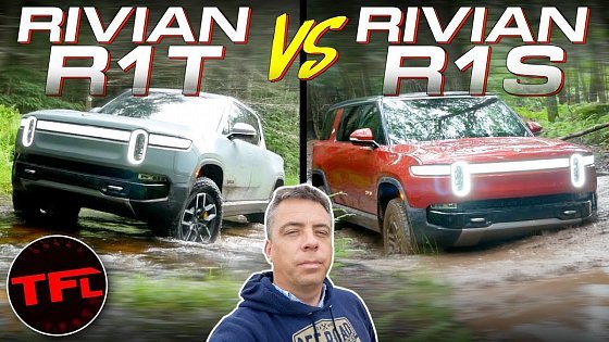 Video: Rivian R1S SUV vs R1T Truck - And The Better Off-Roader is…