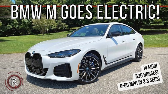 Video: The 2022 BMW i4 M50 Is A Really Impressive Electric German Luxury Sport Sedan