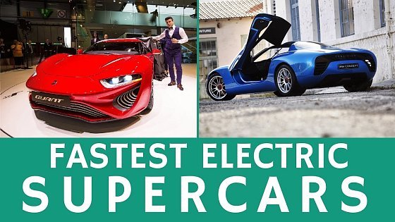 Video: Fastest All-Electric Supercars &amp; Custom Concept EVs of 2015-2016