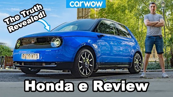 Video: Honda e real-world REVIEW - with 10 London landmarks CHALLENGE!