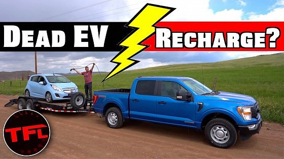 Video: EV RESCUE: Can The 2021 Ford F-150 PowerBoost Hybrid Charge An Electric Car?