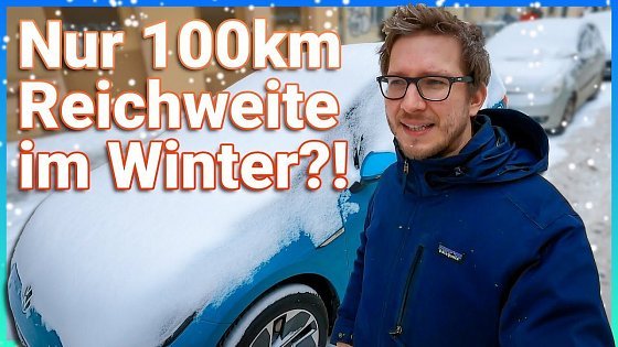 Video: VW ID.3 Kurzstrecke im Winter - Da geht die Reichweite runter
