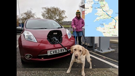 Video: 1300 miles in a 24kWh Nissan LEAF in winter from N.Wales UK to Fontainebleau, France.
