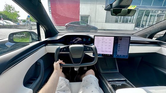 Video: Tesla Model X Plaid Test Drive POV | No Comment