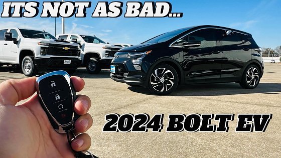 Video: 2024 Chevrolet BOLT EV 2LT: NOT BAD FOR COMMUTING!!